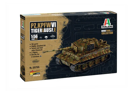 1/56 Italeri Pz. Kpfw. VI Tiger I Ausf. E 25755