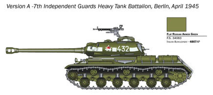 1/56 Italeri JS2 Stalin 25764