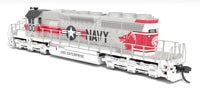 N Broadway Ltd EMD SD40-2 US Navy Fantasy Scheme Paragon4 Sound/DC/DCC 9474