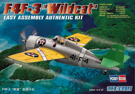 1/72 Hobby Boss F4F-3 "Wildcat" Easy Assembly 80219