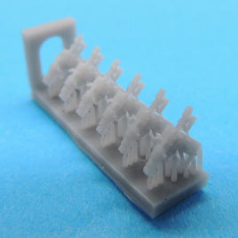 1/700 Black Cat Models 5in practice loader gun (x6) AC700019