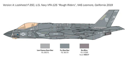 1/72 Italeri F-35C Lightning II "Catobar Version" 1469