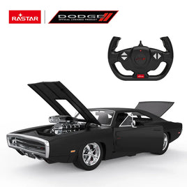 1/16 Rastar Exotic R/C Dodge Charger R/T with Engine Version - Black 99010B