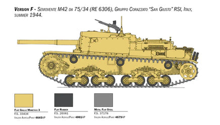 1/35 Italeri Semovente M42 da 75/34 6584