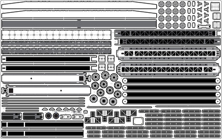 1/200 Pontos Model Bismarck 1941 Detail Up Set "Advanced" 27001F1