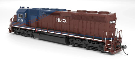 HO Broadway Ltd EMD SD45 HLCX 6513 Red & Blue Paragon4 Sound/DC/DCC 9807