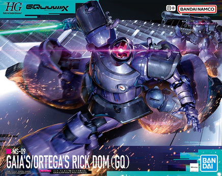 1/144 Bandai HGGQX 09 MS-09 Gaia's/Ortega’s Rick Dom (GQ) 2773826