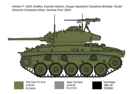 1/35 Italeri M24 Chaffee Korean War 6587