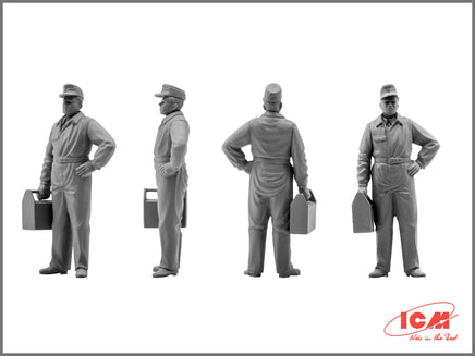 1/48 ICM German Luftwaffe Pilots and Ground Personnel (1939-1945) 48082