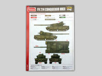 1/35 Amusing Hobby British Heavy Gun Tank FV 214 Conqueror Mk.II 35A027