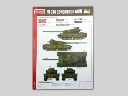 1/35 Amusing Hobby British Heavy Gun Tank FV 214 Conqueror Mk.II 35A027