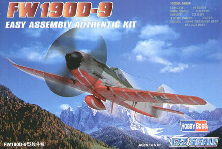 1/72 Hobby Boss FW190D-9 Easy Assembly 80228