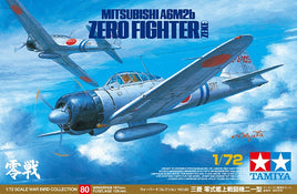 1/72 Tamiya Mitsubishi A6M2b (Zeke) Zero Fighter 60780