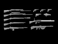 1/35 ICM WWI US Infantry Weapon and Equipment 35688