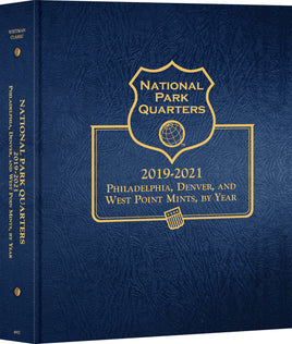 Whitman Classic Coin Album - National Park Quarters: 2019-2021 (P, D, & W Mints) 4957