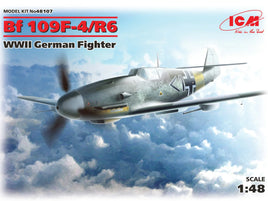1/48 ICM Messerschmitt Bf 109F-4/R6 WWII German Fighter 48107