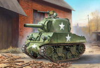 1:Egg Tiger Model U.S. Army WW2 M4A3 75mm Medium Tank Cute Tank Kit Series / Q Version 511
