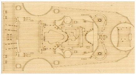 1/200 iLoveKit Detail Up Set for Trumpeter 3702 Bismarck 66602