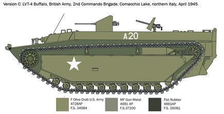 1/35 Italeri LVT-4 Water Buffalo 6752 - MPM Hobbies