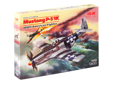 1/48 ICM Mustang P-51K WWII American Fighter 48154