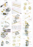 1/200 Pontos Model USS BB-61 Iowa 1944 Detail Up Set (No Wooden Deck) 22004F1