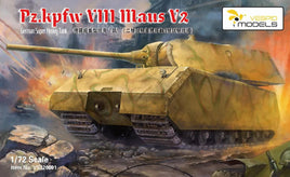 1/72 Vespid Pz.Kpfw. VIII Maus V2 German Super Heavy Tank 720001