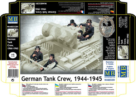1/35 Master Box German Tank Crew (1944-1945) 35201