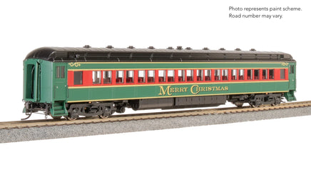 HO Broadway Ltd Heavyweight 5-Car Passenger Set Christmas Paint Scheme 9103 - MPM Hobbies