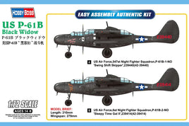 1/72 Hobby Boss US P-61B Black Widow 87262 - MPM Hobbies