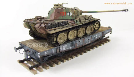 1/35 Sabre Model German Railway SCHWERER PLATTFORMWAGEN Type Ssys 35A02