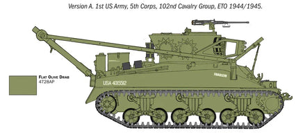 1/35 Italeri M32B1 Armored Recovery Vehicle 6547