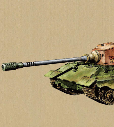 1/35 ModelCollect German WWII E-75 Heavy Tank with 128mm Gun 35012