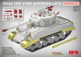 1/35 Ryefield Models M4A3 Sherman 76W VVSS Late Upgrade Version 5133