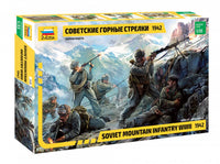 1/35 Zvezda Soviet Mountain Infantry WWII 1942 3606