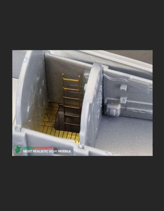 1/72 Green Strawberry Star Wars Razor Crest - Cargo Bay Photo Etch (AMT) B18422