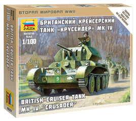 1/100 Zvezda British Tank Crusader IV 6227
