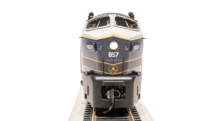 HO Broadway Ltd RF-16 Sharknose A B&O 857 As-Delivered Paragon4 Sound/DC/DCC 7695 - MPM Hobbies