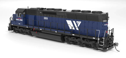HO Broadway Ltd EMD SD45 MRL 368 Blue w/ "W" Logo (2000-2015) Paragon4 Sound/DC/DCC 9816