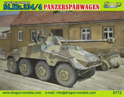 1/35 Dragon Model Sd.Kfz.234/4 Panzerspähwagen 6772