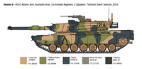 1/35 Italeri M1A1 Abrams Tank 6596
