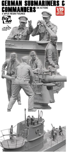 1/35 Border Model German Submariners & Commanders BR002