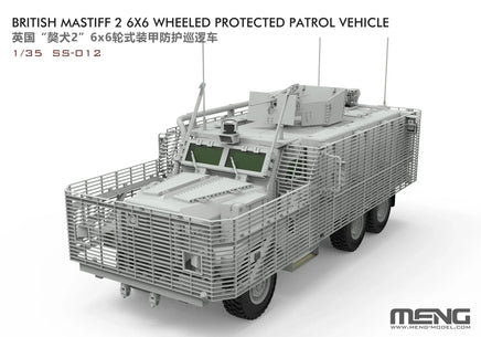 1/35 Meng British Mastiff 2 6x6 Wheeled Protected Patrol Vehicle SS012