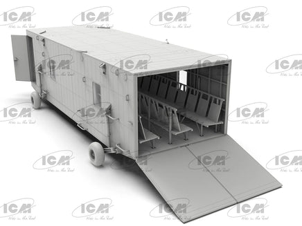 1/35 ICM Universal Military Pod and M8A1 US Landing Mat 53201