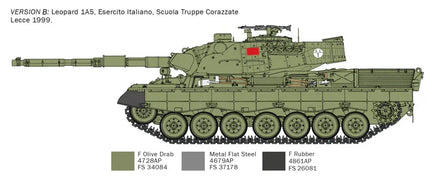1/35 Italeri Leopard 1 A5 6481