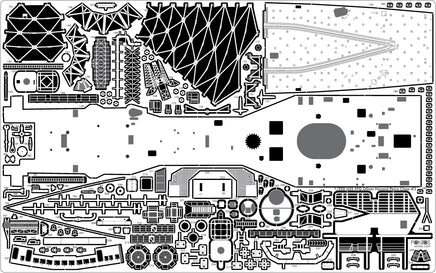 1/350 Pontos Model USS FFG Oliver Hazard Perry Class Detail Up Set "Advanced" 37019F1