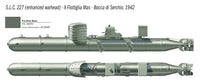 1/35 Italeri S.L.C. Maiale with Crew 5621