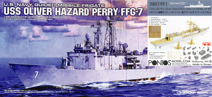 1/350 Pontos Model USS FFG Oliver Hazard Perry Class Detail Up Set "Advanced" Plus Kit 38019F1