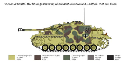 1/35 Italeri Sd. Kfz. 167 Sturmgeschutz IV 0223