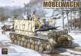 1/35 Border Model Möbelwagen 3.7cm Flak Auf Fgst. Pz.Kpfw. IV (Sf) BT007