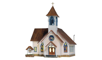 HO Woodland Community Church BR5041